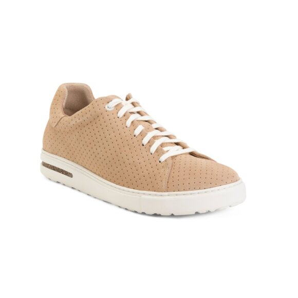 BIRKENSTOCK Nude Men's Made In Germany Suede Bend Dotted Sport Casual Shoes - Picture 1 of 2